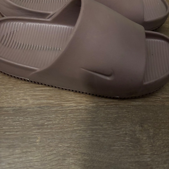 Nike Calm Slide smoky Mauve Size 9 - Picture 2 of 10